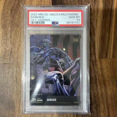 Darkseid - Legends - PSA 10 - 2022 DC Chapter 1 Hybrid Trading Card