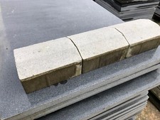 Silver Grey Granite Topped Edging 200x150x90 Only £8 Per Linear Meter !!