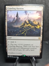 1x Crawling Barrens - #262 NM Magic Regular Zendikar Rising 