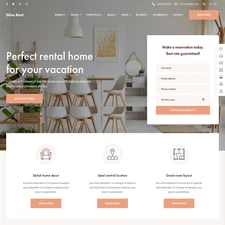 Rental Websites Design for Sale with Free VPS Web Hosting