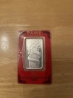 2012 Pamp Suisse Lunar Year of the Dragon 1 oz silver bar in assay card