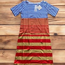 UNIQLO MARNI Dress One-piece Striped Short Sleeve 100% Cotton Size M(US S) New