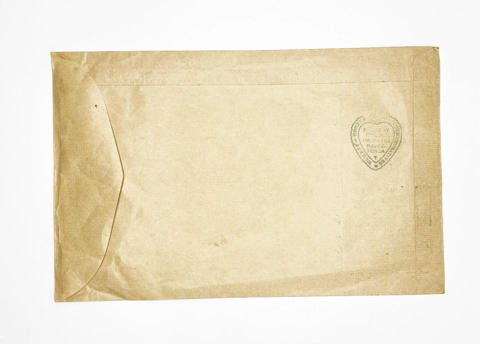 TONGA 19 de octubre de 1964 Primer Día Cubierta 8 Estampillas de Lámina de Oro, 10ª Trienal PPSEAWA Foto 2 de 4