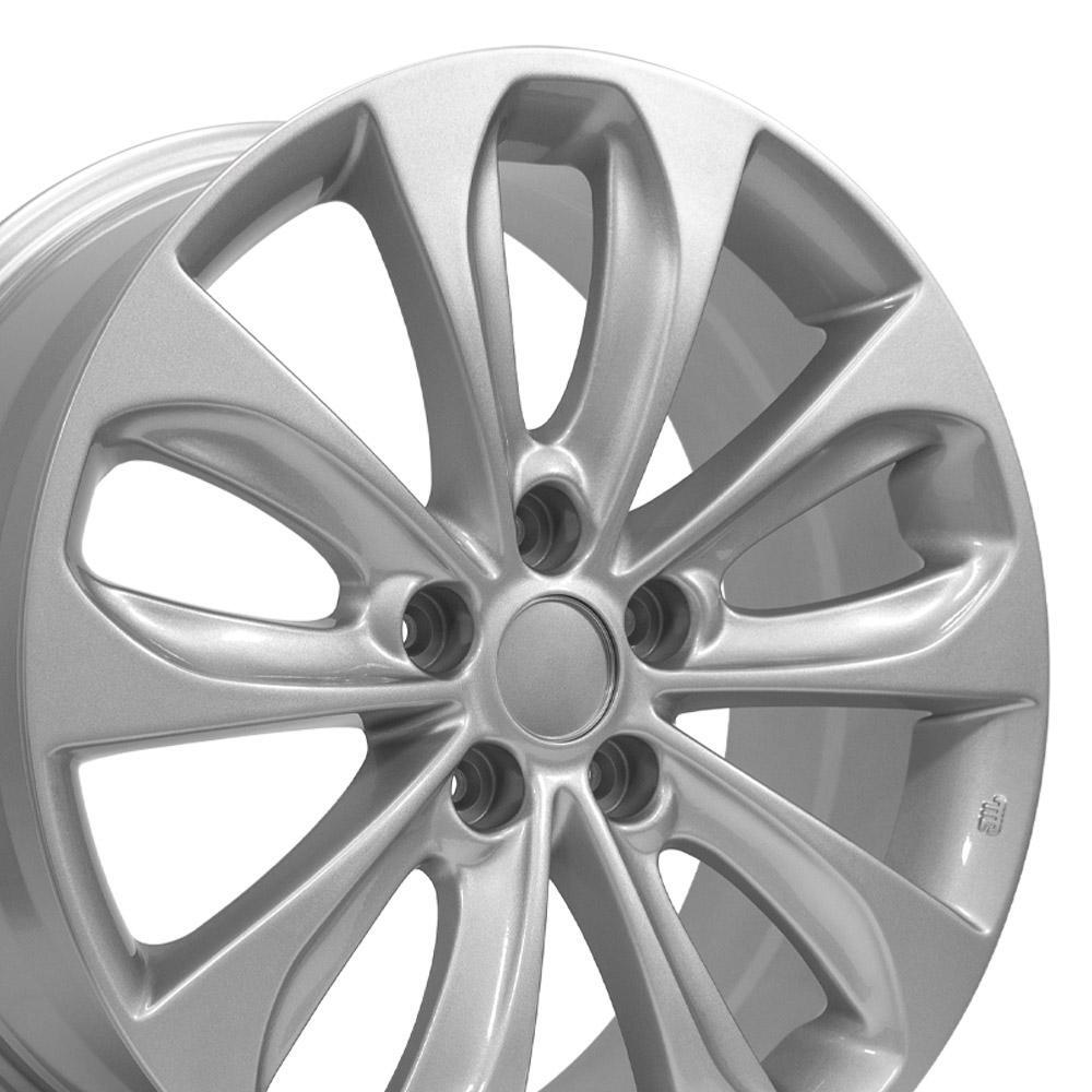 New 18x7.5 inch Alloy Wheel for Hyundai Azera 2006-2024 Silver Rim