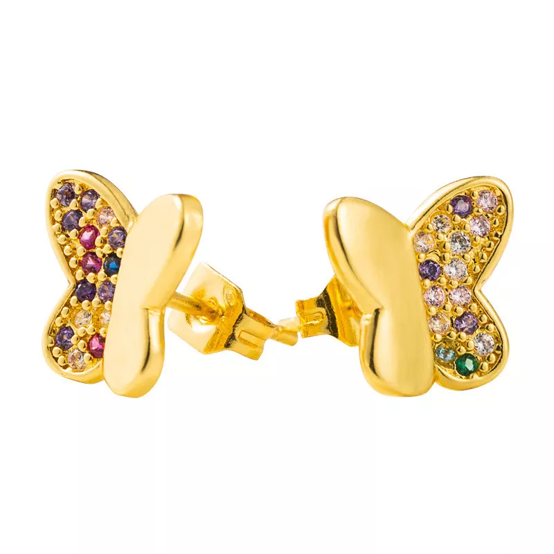 Gold earrings store modern designs