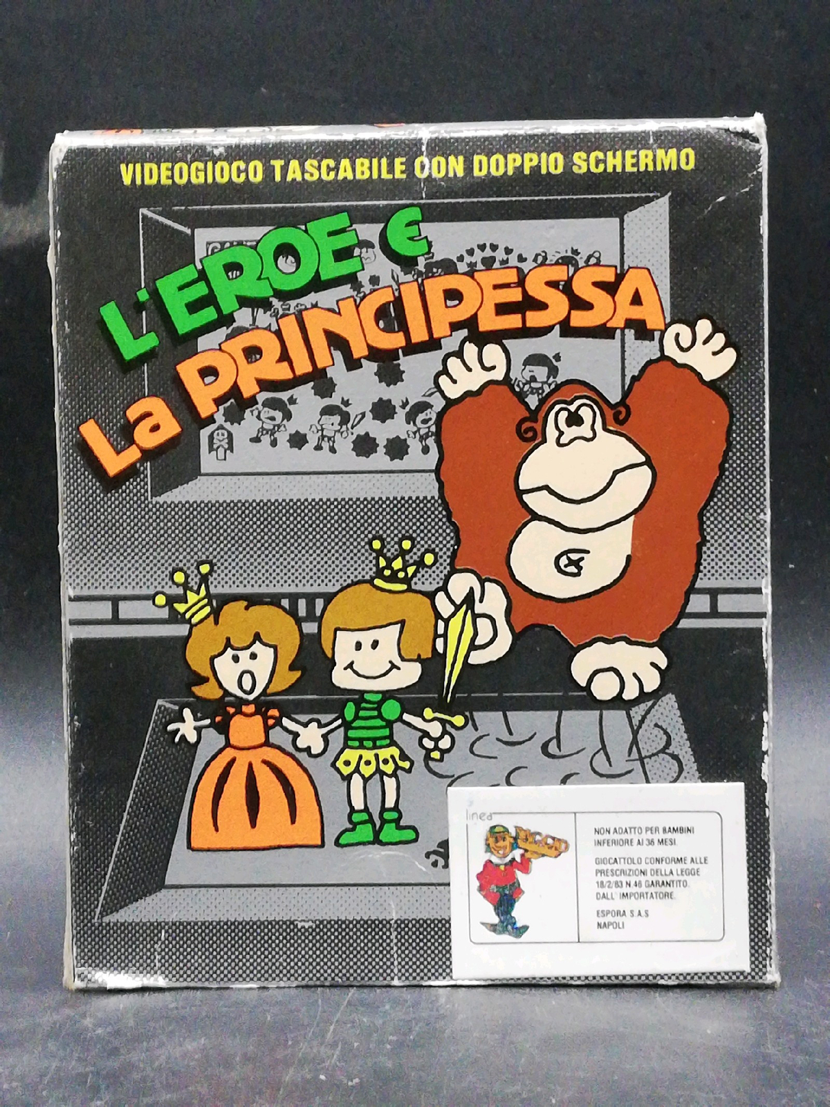 Videogioco LCD GiG L'Eroe E La Principessa - Retrogaming Autentico