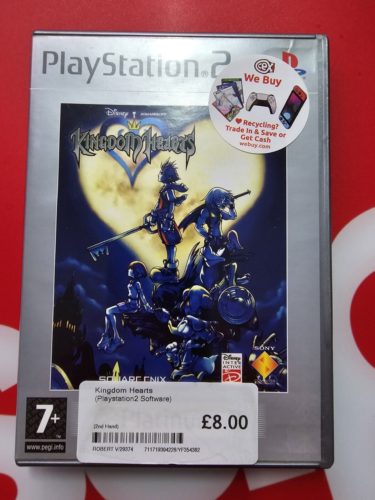 Kingdom Hearts Platinum (Sony PlayStation 2, 2003) - European Version