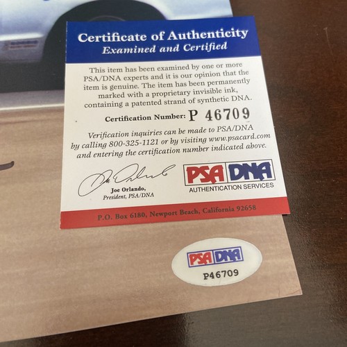 Bobby Allison Signed 8x10 Auto PSA/DNA Nascar HOF - Picture 2 of 2