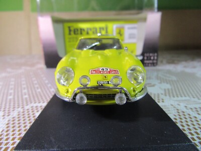 Ferrari 275 #43 Rallye Monte Carlo 1966 – Best 9006 – 1/43 Jaune – Vintage Italie