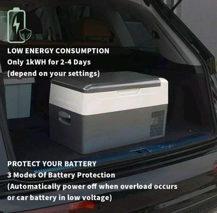 Alpicool G22 Portable Fridge Freezer Cool Box Cooler Camping Portable Quiet Car - Image 4 of 4