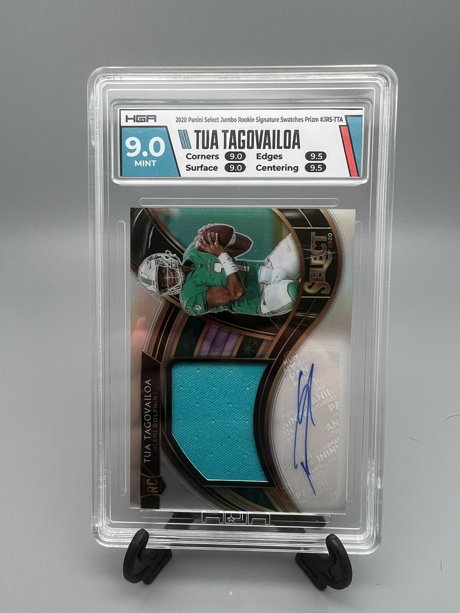 Tua Tagovailoa 2020 Select Silver Rookie Patch Auto 23/49