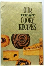 1964 Our Best Cooky Recipes Martha Logan Swift & Company 24 Pages Indexed Cookie