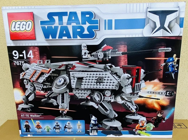 LEGO Star Wars The Clone Wars AT-TE Walker 7675 In 2008 New Retired Express F/S