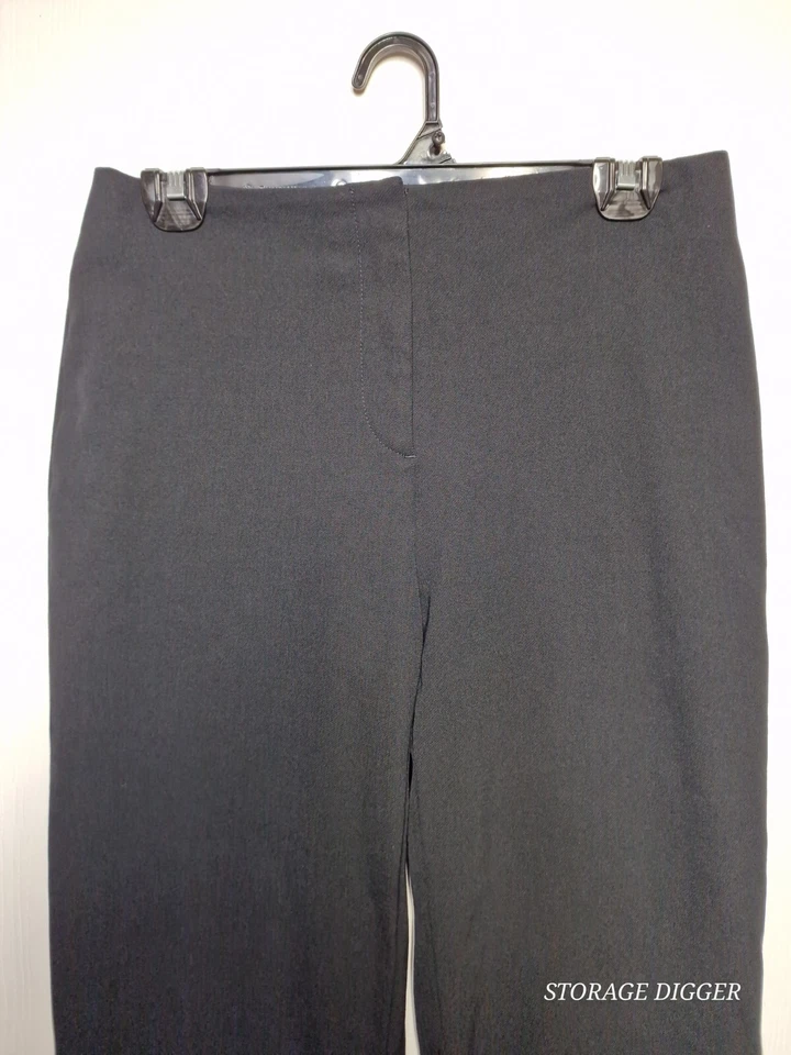 Женские черные брюки Cambio со средней посадкой на шнурке размер 8 - Изображение 2 из 4