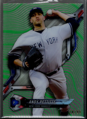 A9708- 2018 Topps High Tek Grün # Htap Andy Pettitte A / 99 - Nm-Mt