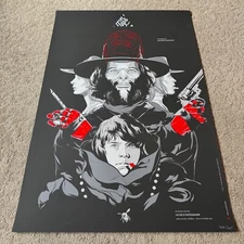 Martin Ansin El Topo Screen Print Poster Numbered 200/265