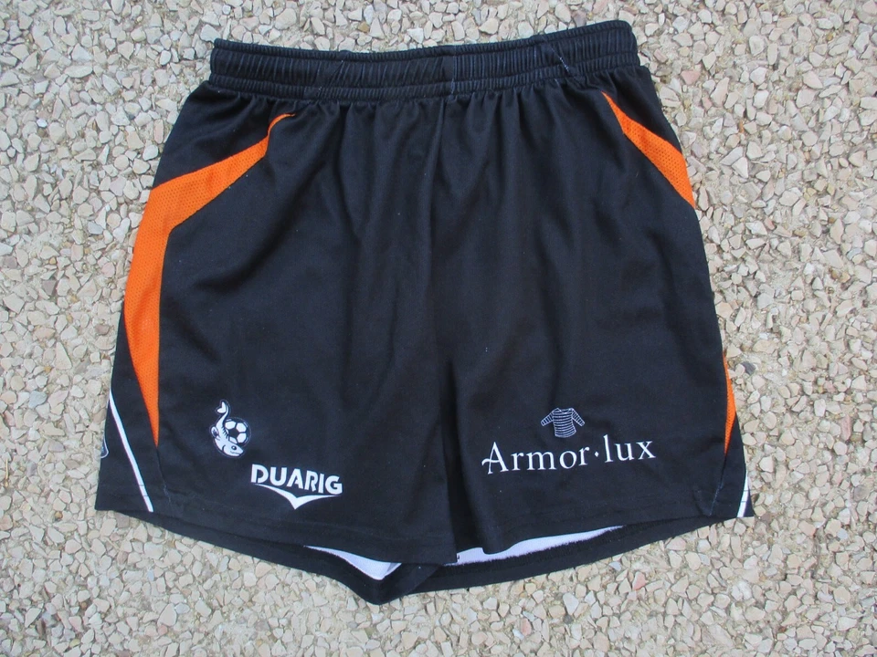 Short F.C LORIENT DUARIG noir ARMOR-LUX football collection S - Photo 1/3