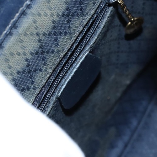 GUCCI Bamboo Backpack Enamel Black Gold Auth bs23155 - Picture 10 of 24