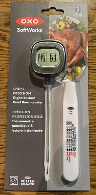 Oxo Fleisch Lebensmittel Thermometer Soft Works Chef's Precision Digital Sofortanzeige