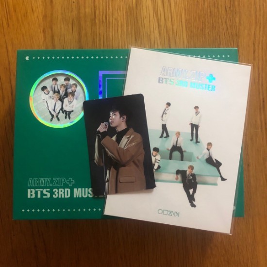 BTS 3rd Muster Army Zip + Official DVD Full Set 3 Disc + BTS 3rd Muster Army Zip + Official DVD Full Set 3 Disc +