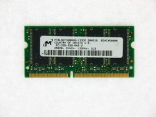 MT8LSDT3264HG-133D2 256MB 144p PC133 CL3 8c 16x16 SDRAM SODIMM TESTED