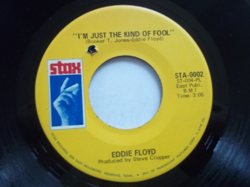 EDDIE FLOYD I've Never Found A Girl / I'm Just The Kind Of 45 RPM 7" Record STAX - Picture 7 of 8