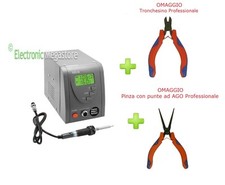 STAZIONE SALDANTE PROFESSIONALE DIGITALE LAFAYETTE SSD-16 CON PINZA TRON OMAGGIO