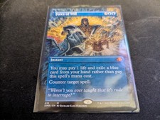 MTG Magic the Gathering Force of Will Borderless DMR!