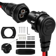 1865120 MKR-28 Trolling Motor Plug, Male Female Socket...