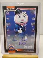 ⚾ MR. MET | Autograph 2026 Topps Series 1 Celebration 10/10 Bookend Card 🔥🔥🔥