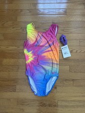 GK Elite Gymnastics Leotard Adult Large AL Competition Dance Costume