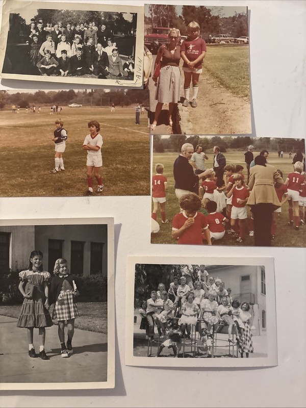 Vintage (14) Elementary School Class Picture Color B&W & School Life Photographs
