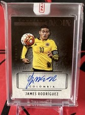 2016-17 Panini NOIR Country Signatures James Rodriguez /40 Encased