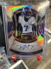 2025 Select Signatures Byron Murphy #SP-BMY Silver Auto Minnesota Vikings