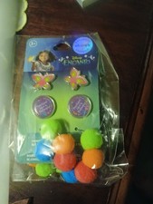 Claire's Encanto Earrings Set 3 Pairs Butterfly Pom Pom Set - Exclusive -