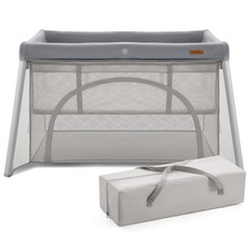 Rossi Travel Crib, Portable Baby Playard with Mattress for Toddlers