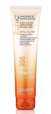 Giovanni Gel Tangerine & Papaya Amplifying Styling Gel - 5oz