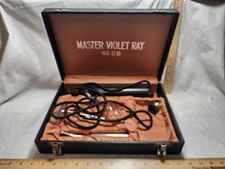 Antique Violet Ray Machine #28 Medical Quack Electrotherapy Oddity Used Complete