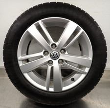 VOLKSWAGEN POLO 6R 15" ALLOY WHEEL CONTINENTAL TYRE 185/60R15 6R0601025AB (2)