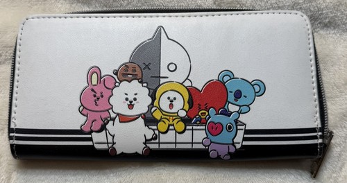 BT21 Urban Wallet BTS Collab Merchandise Zip Around