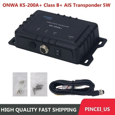ONWA KS-200A+ Class B+ AIS Transponder 5W Transmission Marine AIS for NMEA2000