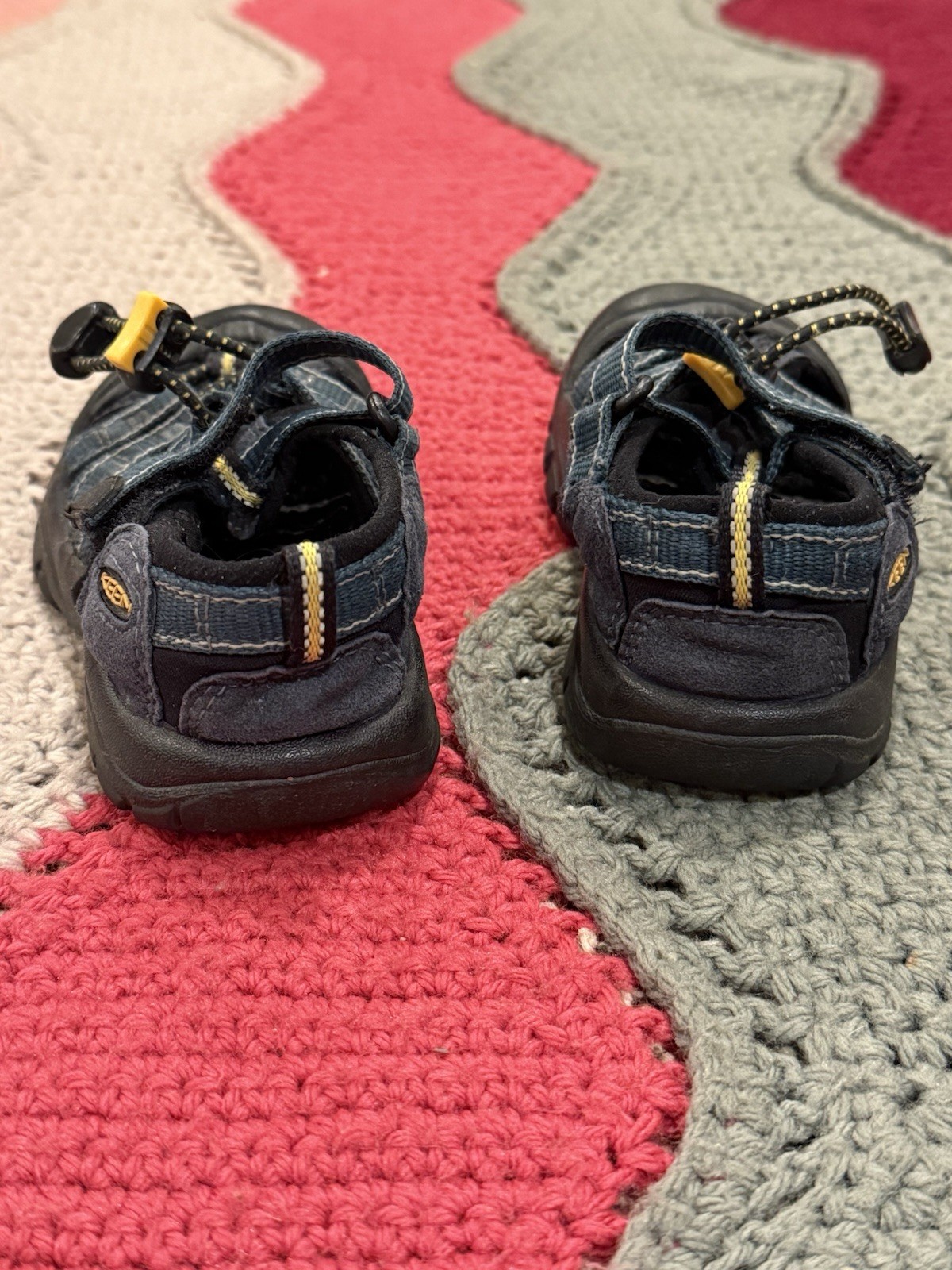 Keen Newport H2 sandalo ragazzo taglia 11 giallo turchese impermeabile scarpe sneakers