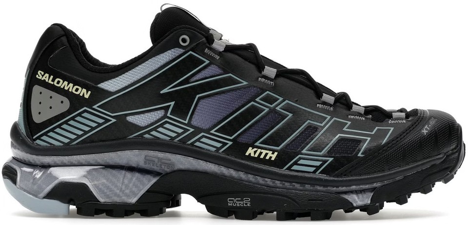 Kith x Salomon XT-4K Black Alloy Blue Fog for sale | eBay