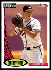 Greg Maddux 1996 Collector's Choice #268 Braves MLB READ FREE SHIP AutographDen