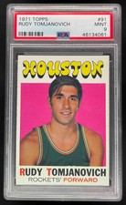 1971-72 Topps #91 Rudy Tomjanovich RC PSA 9