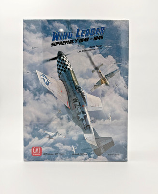 Wing Leader: Supremacy 1943 1945 (2nd Edition) GMT Games Factory Sealed Box Tear