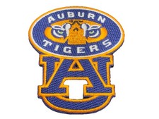 Auburn Tigers Embroidered Iron On Patch