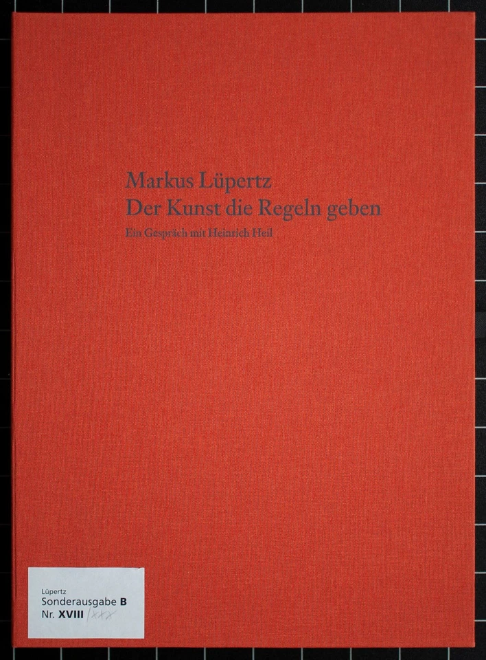 Markus Lüpertz Kunst Regeln geben Neoexpressionismus aquar Radierung 2005 18/30 - Bild 4 von 4