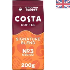 Costa Mocha Italia Signature Ground Coffee 1kg Pack of 5 Rainforest Alliance 6.60 per kilo