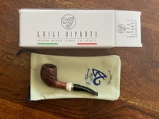Luigi Viprati Freehand Bruyere Pfeife 9mm 925 Sterling Silber